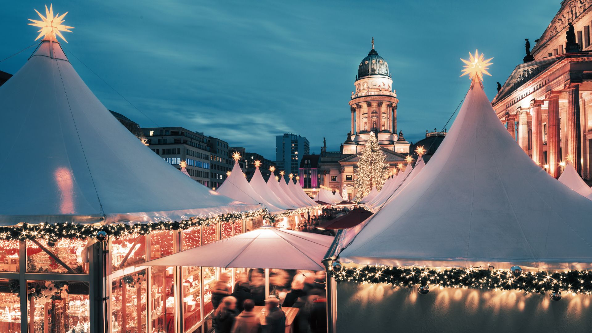 MERCADOS NAVIDEÑOS DE FRANKFURT A BERLIN